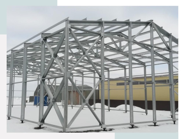 Каркасные ангары в Ейске