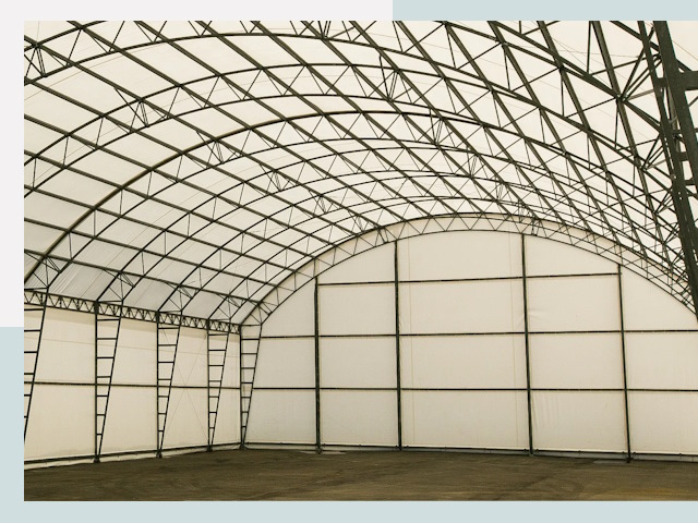 Арочные ангары от 618 руб. в Ейск и Краснодарский край