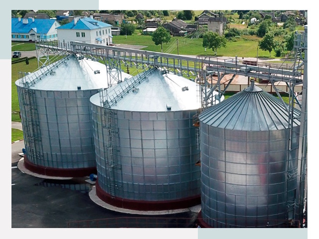 Металлические силосы в Ейске