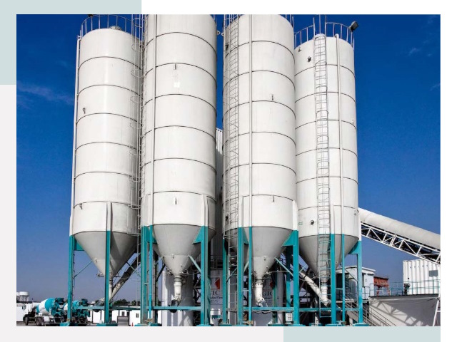 Строительство цементных силосов в Ейске