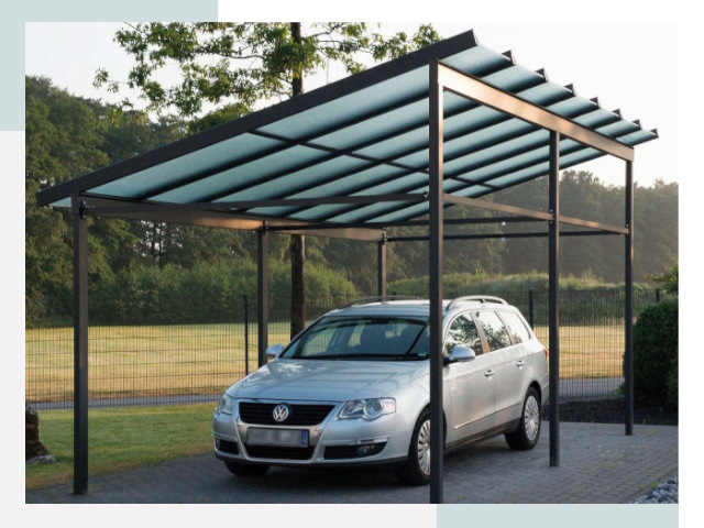 Навесы для автомобилей в Ейске