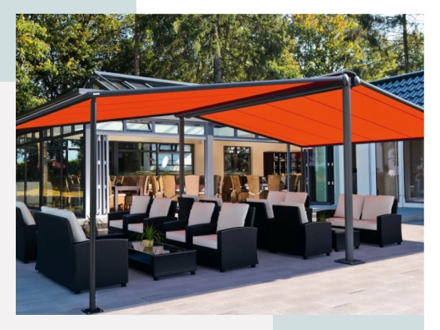 Навесы для кафе и ресторанов в Ейске