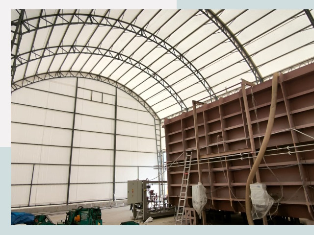 Оснащение ангаров в Ейске от 618 руб. - Надежно и быстро