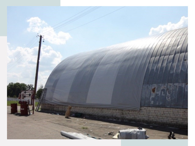 Ремонт ангаров в Ейске