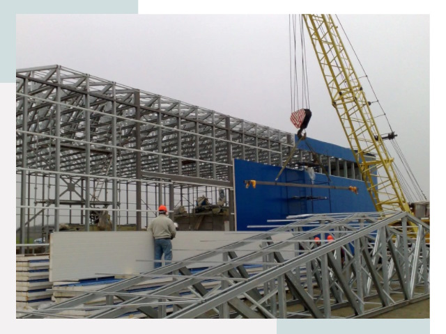 Монтаж ангаров в Ейске