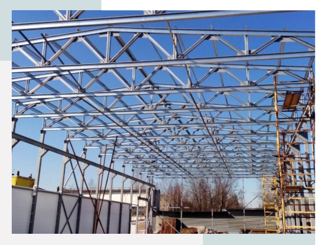 Металлокаркасы для складов в Ейске